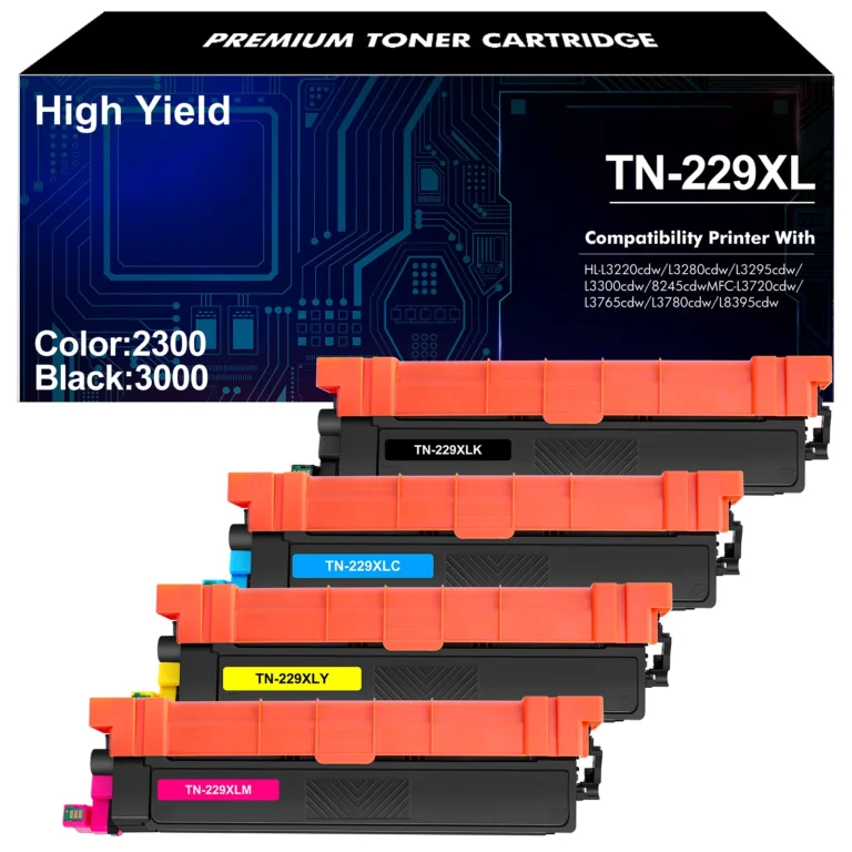 Brother TN229XL TN229 Multi-Color Toner Cartridge High-Yield 1