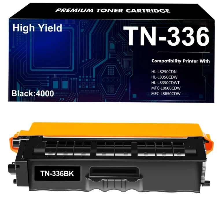 Brother TN336 TN315 Black Toner Cartridge 4,000-Page Yield 1-Pack 1