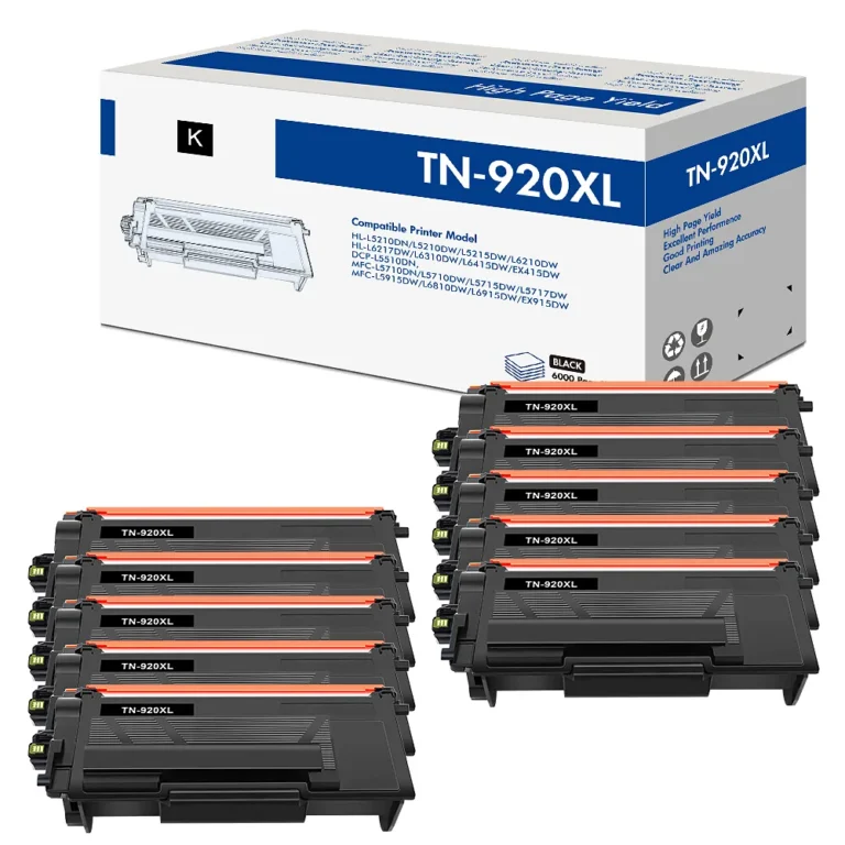 Brother TN-920XL TN-920 Black Toner Cartridge High Yield 6000 Pages 1