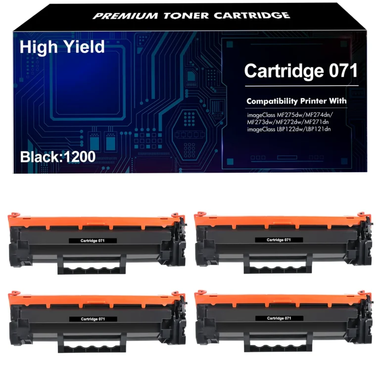 Canon 071 Black Toner Cartridge 1200-Page Yield 1-Pack 1