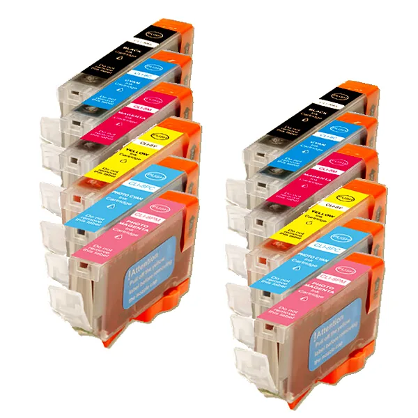 Canon CLI-8 Multi-Color Ink Cartridges with Chip 12-Pack 1