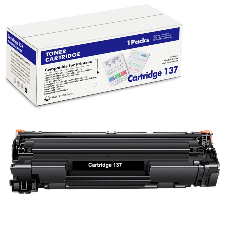 Canon CRG 137 Black Toner Cartridge 2400-Page Yield 1-Pack 1