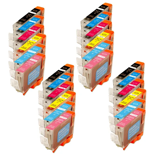Canon CLI-8 Multi-Color Ink Cartridges 24-Pack with Chip 1
