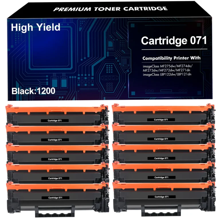 Canon CRG-071 Black Toner Cartridge 1200-Page Yield 1