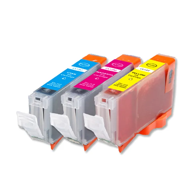 Canon CLI-8 Multi-Color Ink Cartridge 3-Pack with Chip 1