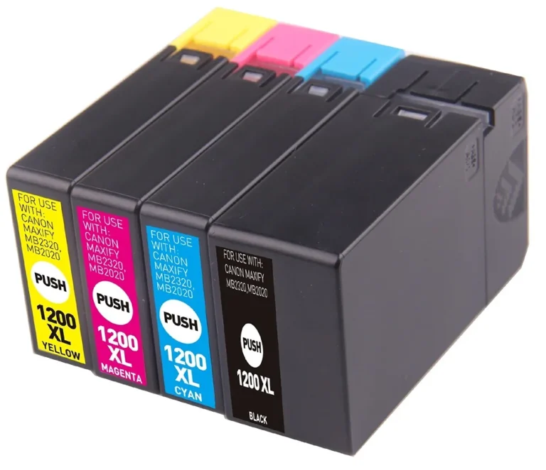 Canon PGI-1200XL Multi-Color Ink Cartridge High-Yield 4-Pack 1