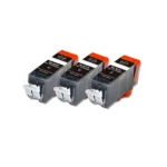 Canon PGI-220BK PGI220 Black Ink Cartridge 330-Page Yield 4