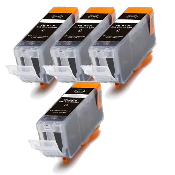 Canon PGI-225PGBK Black Ink Cartridge 4-Pack 1