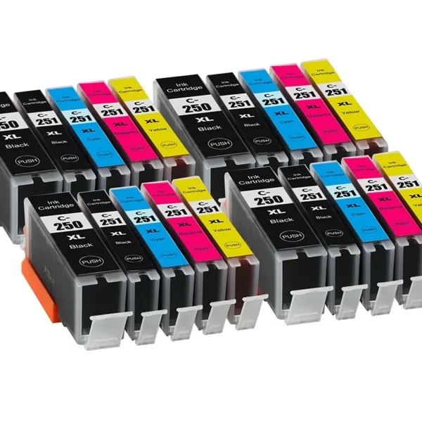 Canon PGI-250XL CLI-251XL Multi-Color Ink Cartridges High-Yield 1