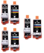 Canon PGI-35 CLI-36 Multi-Color Ink Cartridges for PIXMA iP100 iP110 1