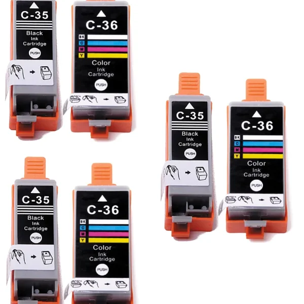 Canon PGI-35 CLI-36 Multi-Color Ink Cartridges for PIXMA iP100 iP110 1