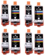 Canon PGI-35 CLI-36 Multi-Color Ink Cartridges for PIXMA iP100 iP110 4