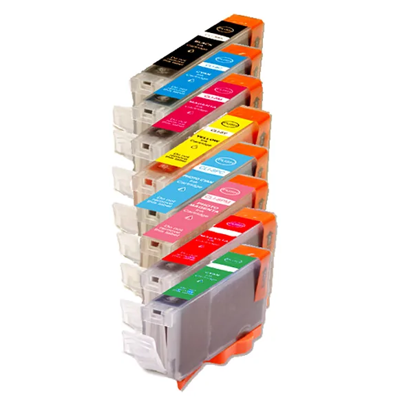 Canon CLI-8 Pro9000 Multi-Color Ink Cartridges 8-Pack 1