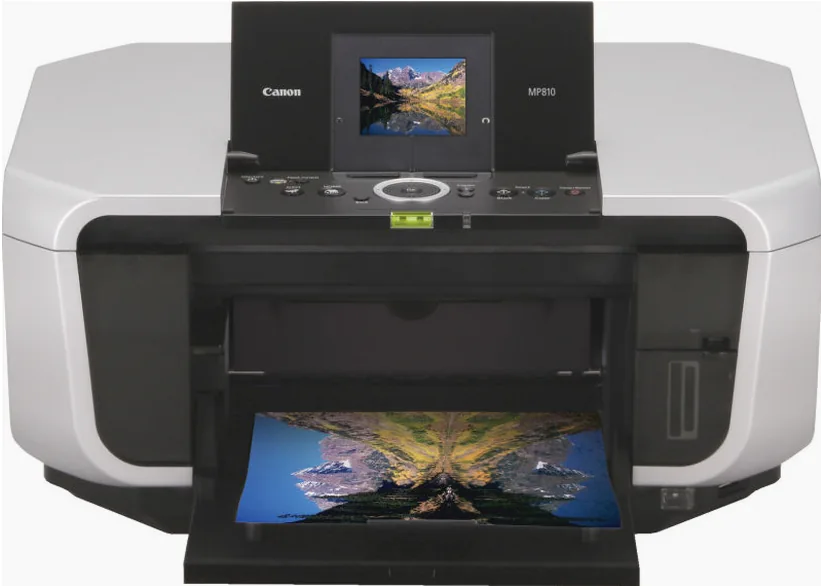 Canon PIXMA MP810 Ink Cartridges 1 Canon PIXMA MP810 Printer