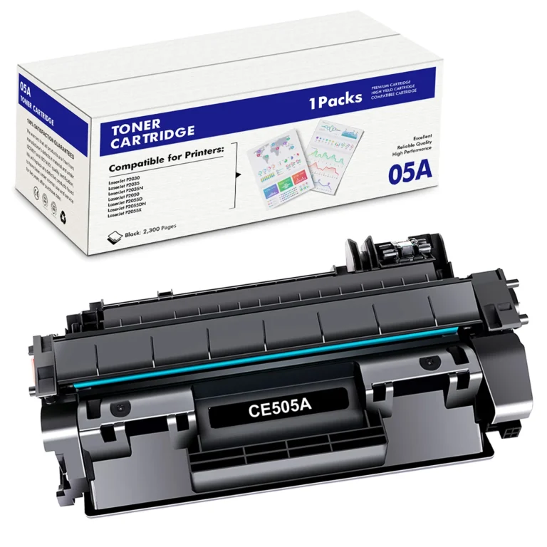 HP 05A CE505A Black Toner Cartridge 2500-Page Yield 1-Pack 1