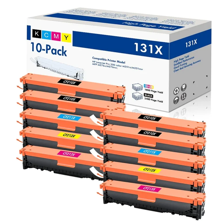 HP CF210A CF211A CF212A CF213A Multi-Color Toner Cartridge Set 1