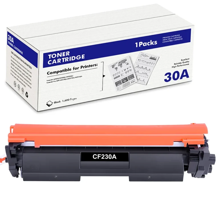 HP CF230A 30A Black Toner Cartridge 1600-Page Yield 1-Pack 1