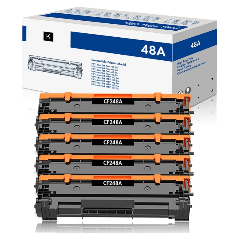 HP CF248A 48A Black Toner Cartridge 1000-Page Yield 1