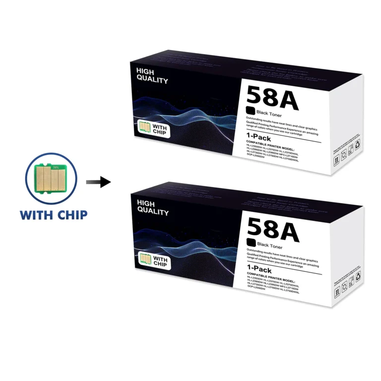 HP CF258A Black Toner Cartridge 3000-Page Yield 2-Pack 1
