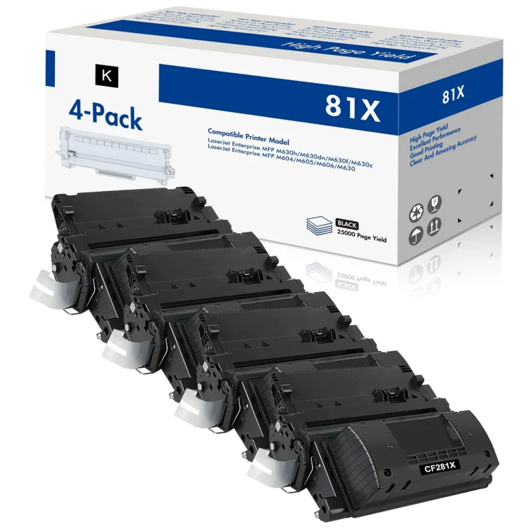 HP 81X CF281X Black Toner Cartridge High Yield 1-Pack 1