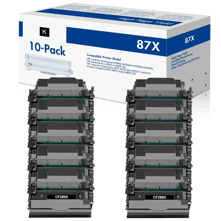 HP 87X CF287X Black Toner Cartridge 18,000-Page High Yield 1