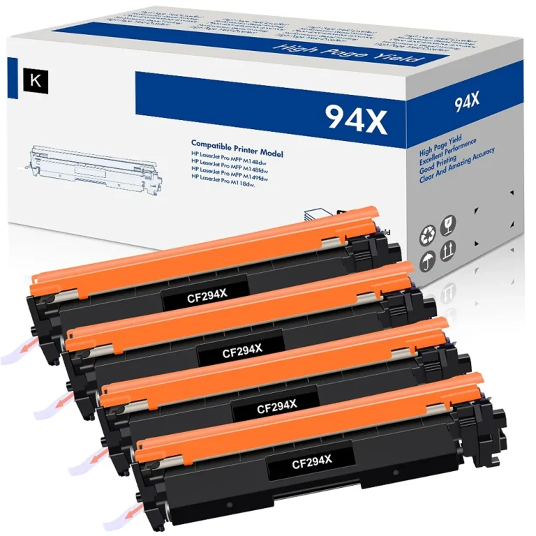 HP CF294A CF294X Black Toner Cartridge 1200-Page Yield 1