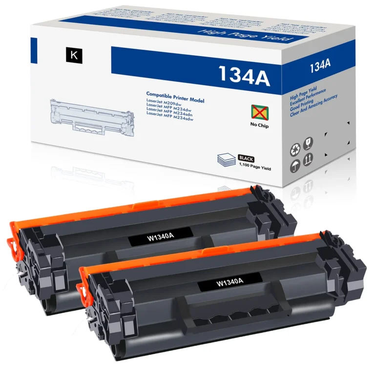 HP W1340A 134A Black Toner Cartridge 1100-Page Yield 1