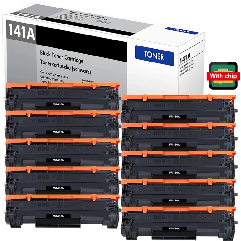 HP 141A W1410A With Chip Black Toner Cartridge 1000-Page Yield 1