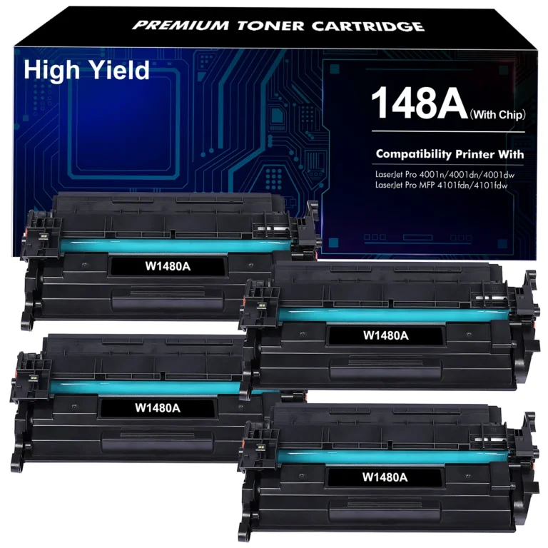 HP W1480A 148A Black Toner Cartridge With Chip 2900-Page Yield 1