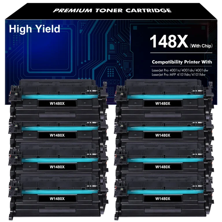 HP W1480X 148X Black Toner Cartridge With Chip 9500-Page Yield 1