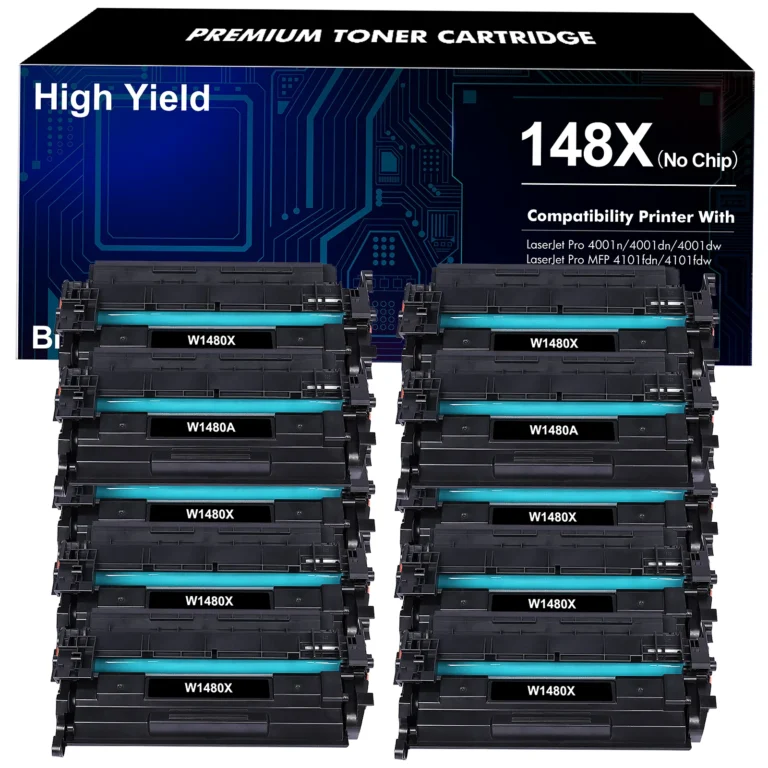 HP W1480X 148X Black Toner Cartridge No Chip High Yield 1