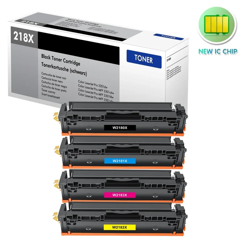 HP 218A W2180A W2181A W2182A W2183A Multi-Color Toner 4-Pack 1