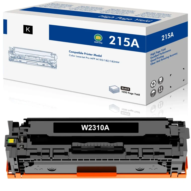 HP 215A W2310A With Chip Black Toner Cartridge 1050-Page Yield 1