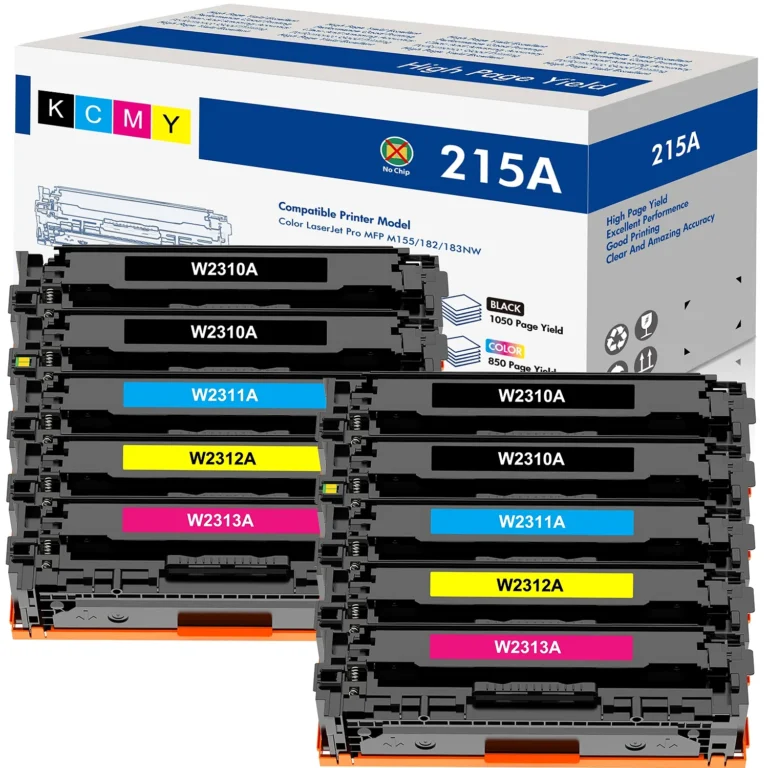 HP W2310A 215A Black Toner Cartridge No Chip 1050-Page Yield 1