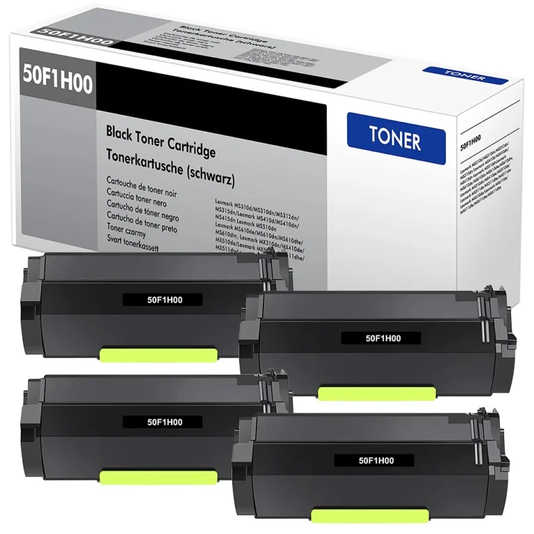 Lexmark 50F1H00 Black Toner Cartridge High-Yield 5000 Pages 1
